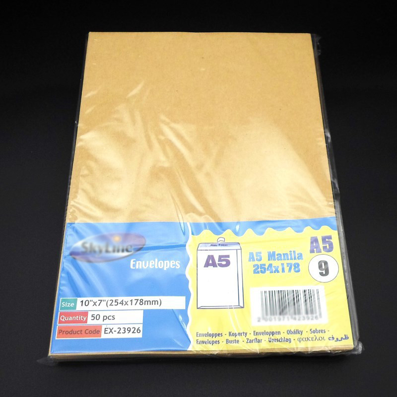 a5 kraft envelope peel and seal self adhesive paper envelope Security Envelopes